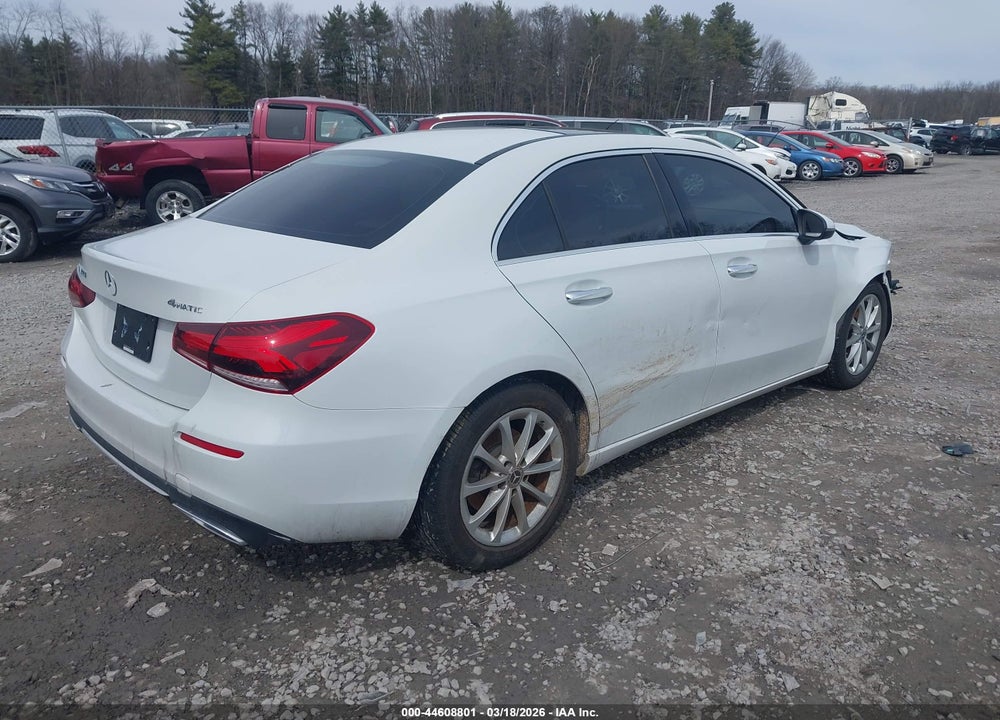 2020 MERCEDES-BENZ A 220 4MATIC VIN: W1K3G4FB1LW042998