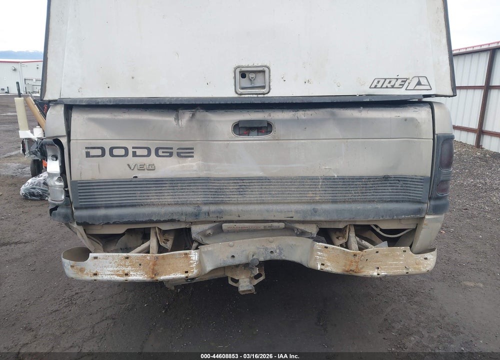 1999 DODGE RAM 2500 ST VIN: 3B7KC2261XG114494