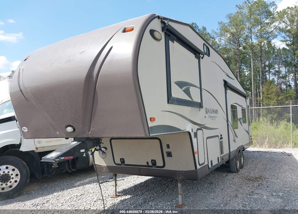 2013 FOREST RIVER ROCKWOOD VIN: 4X4FRLE21D1848734