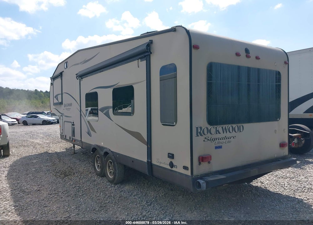 2013 FOREST RIVER ROCKWOOD VIN: 4X4FRLE21D1848734