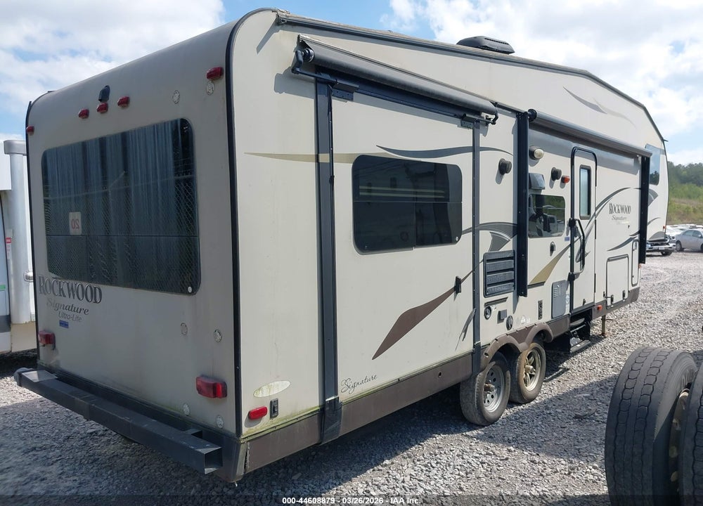 2013 FOREST RIVER ROCKWOOD VIN: 4X4FRLE21D1848734