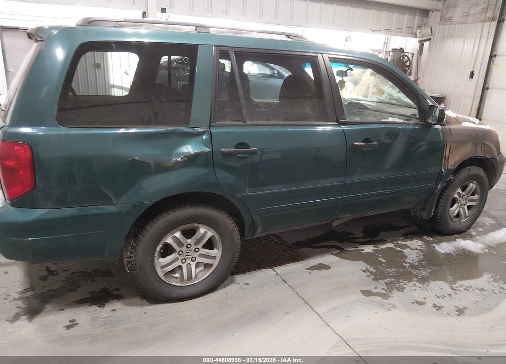 2003 HONDA PILOT EX VIN: 2HKYF184X3H576328