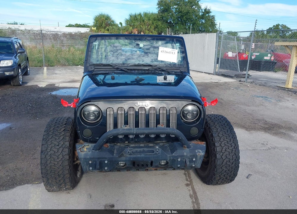 2013 JEEP WRANGLER SPORT VIN: 1C4AJWAG1DL644370