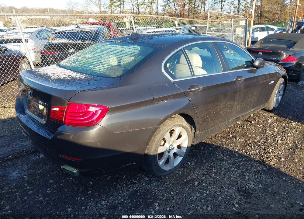 2013 BMW 550I VIN: WBAFR9C59DDX81110