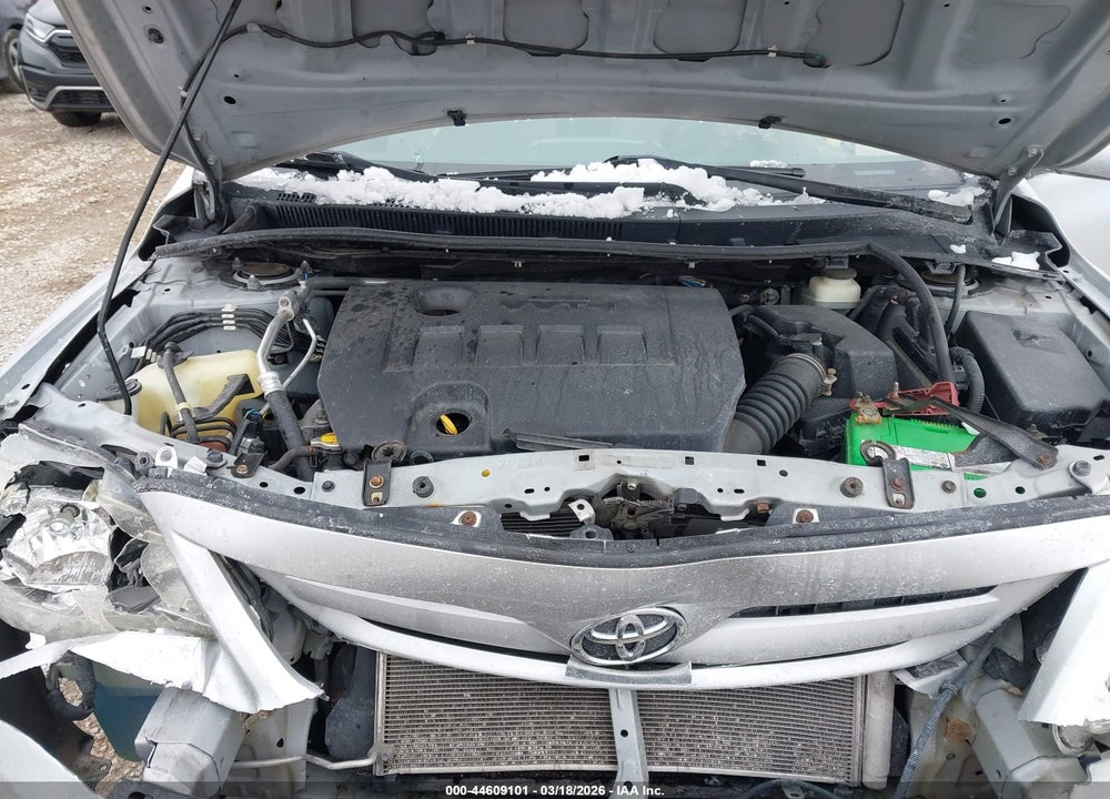 2011 TOYOTA COROLLA LE VIN: 2T1BU4EE4BC593962