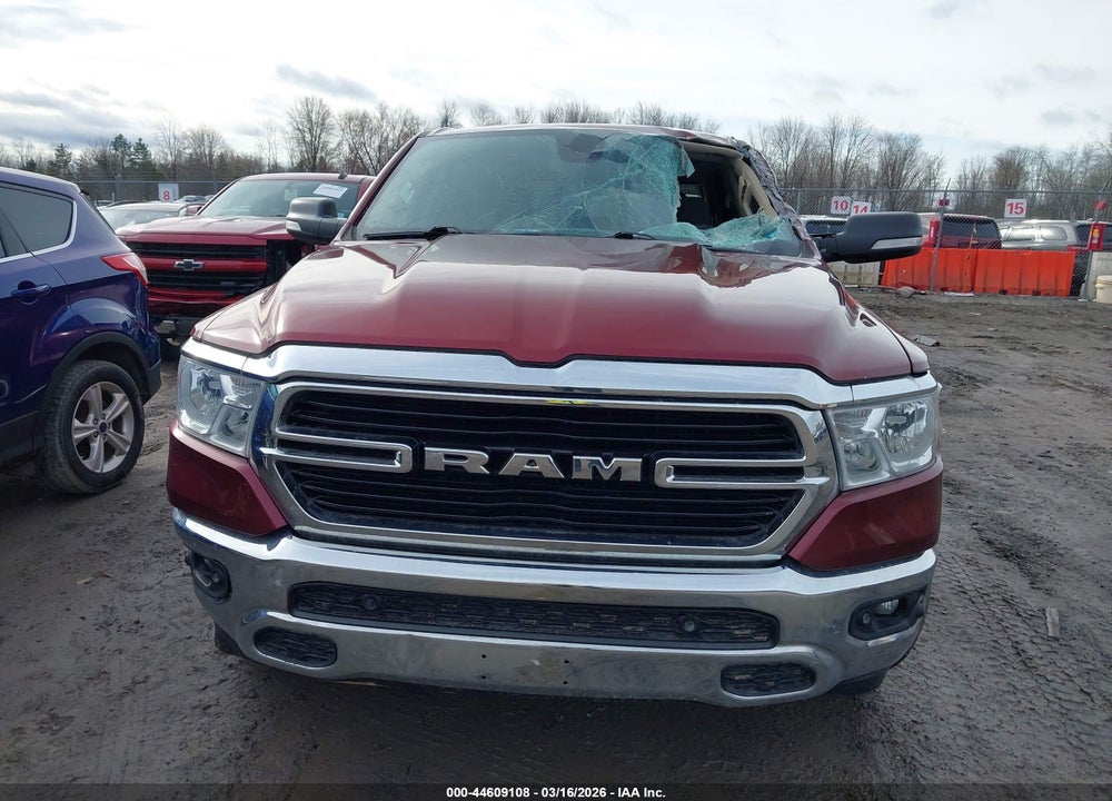 2019 RAM 1500 BIG HORN/LONE STAR  4X4 5'7 BOX VIN: 1C6RRFFG7KN646265