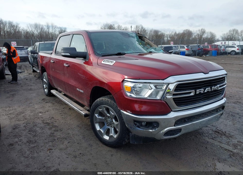 2019 RAM 1500 BIG HORN/LONE STAR  4X4 5'7 BOX VIN: 1C6RRFFG7KN646265