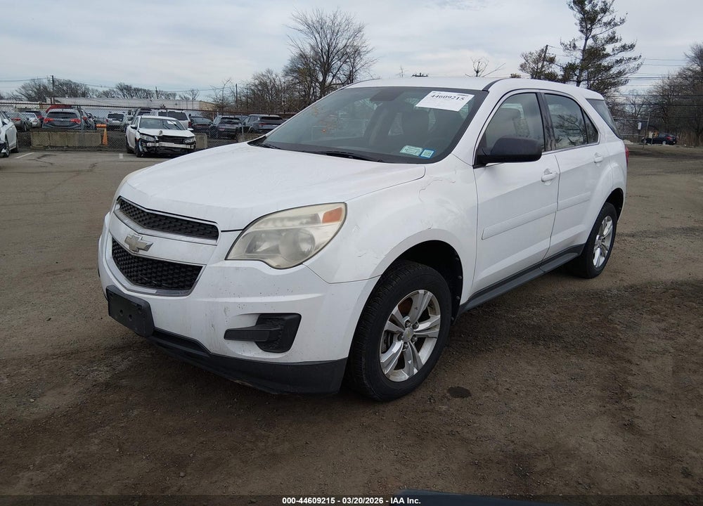 2012 CHEVROLET EQUINOX LS VIN: 2GNALBEK4C1251671