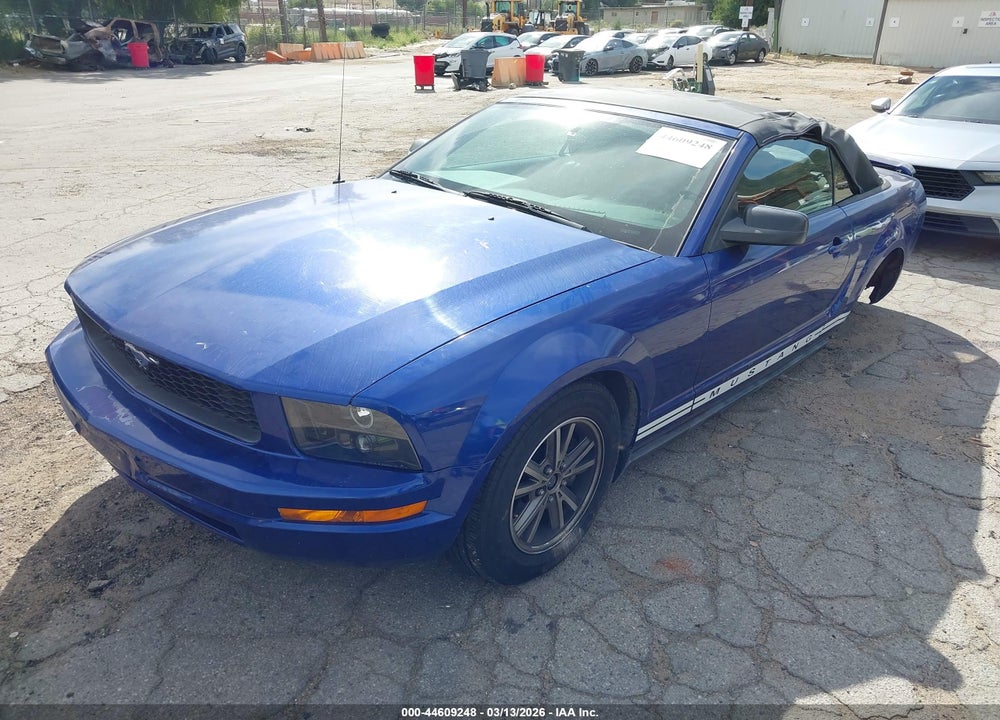 2005 FORD MUSTANG VIN: 1ZVFT84N055231851