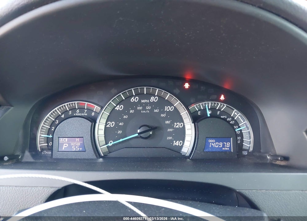 2013 TOYOTA CAMRY SE V6 VIN: 4T1BK1FK9DU535131