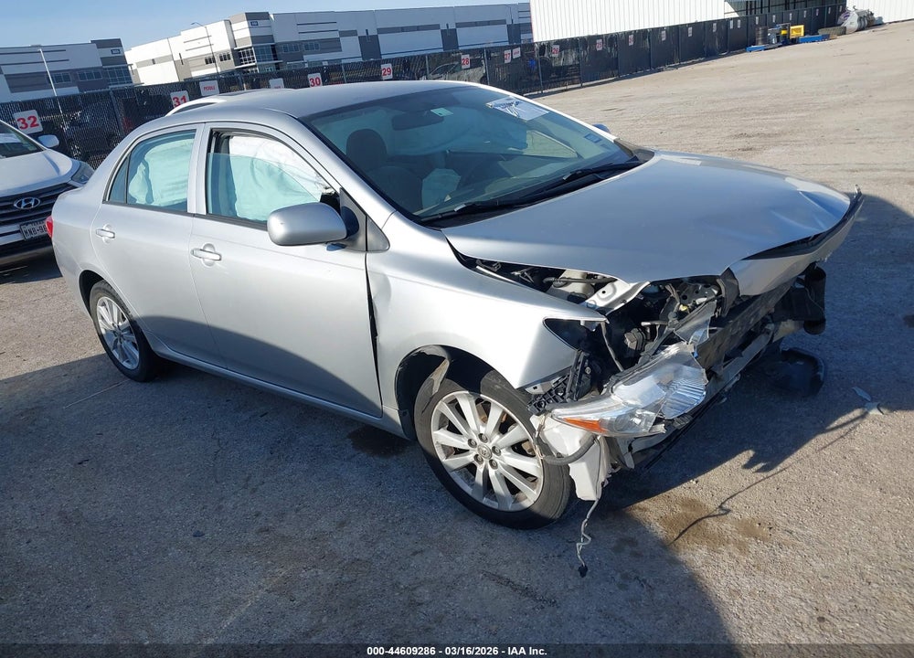 2009 TOYOTA COROLLA BA VIN: JTDBL40E59J002885
