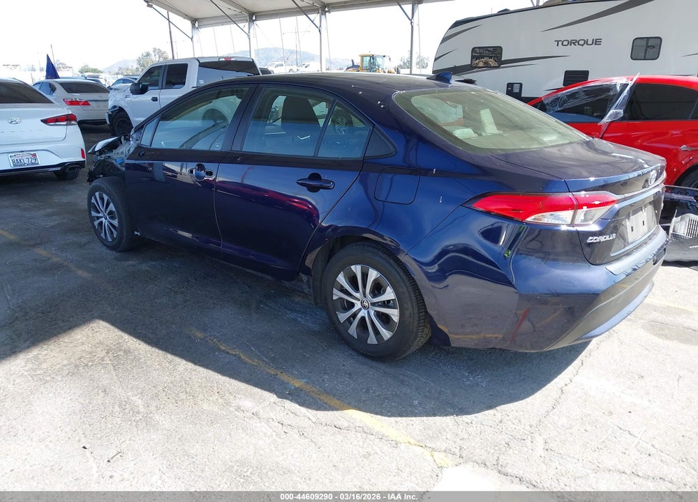 2022 TOYOTA COROLLA HYBRID LE VIN: JTDEAMDE6NJ061872