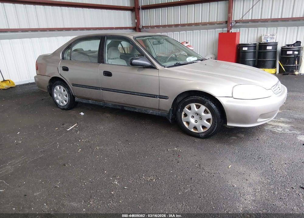 2000 HONDA CIVIC LX VIN: 1HGEJ6670YL002739
