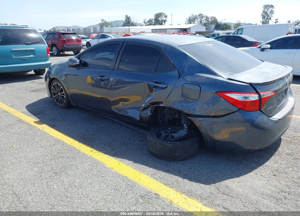 2015 TOYOTA COROLLA S PLUS VIN: 5YFBURHE7FP342710