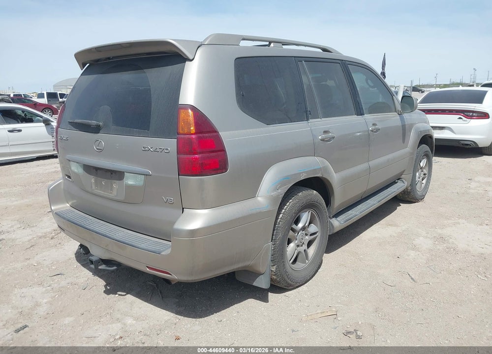 2004 LEXUS GX 470 VIN: JTJBT20XX40050870