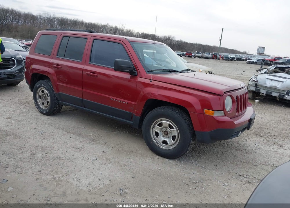 2012 JEEP PATRIOT SPORT VIN: 1C4NJRBB1CD524356