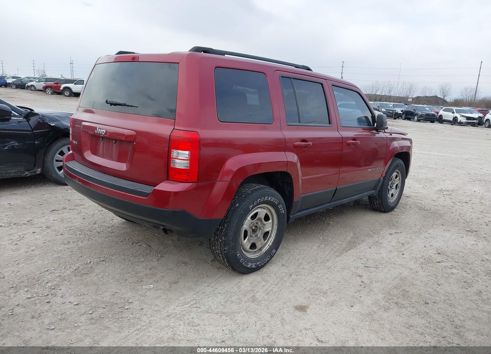 2012 JEEP PATRIOT SPORT VIN: 1C4NJRBB1CD524356