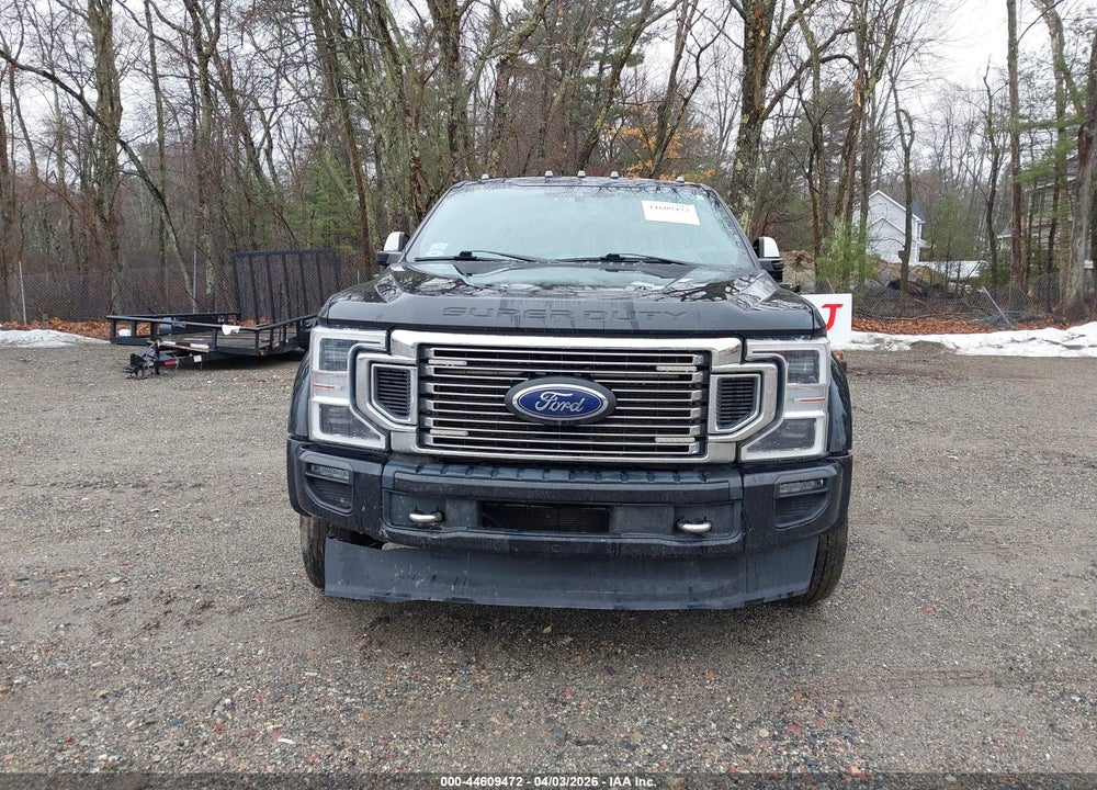 2021 FORD F-450 PLATINUM VIN: 1FT8W4DT3MEC51536