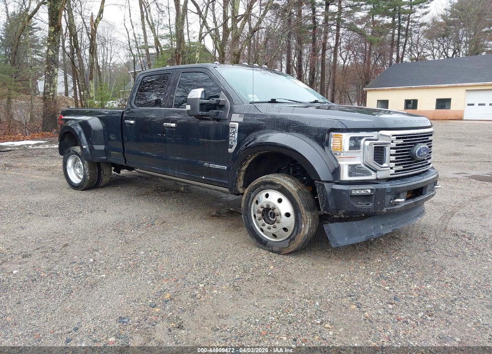 2021 FORD F-450 PLATINUM VIN: 1FT8W4DT3MEC51536