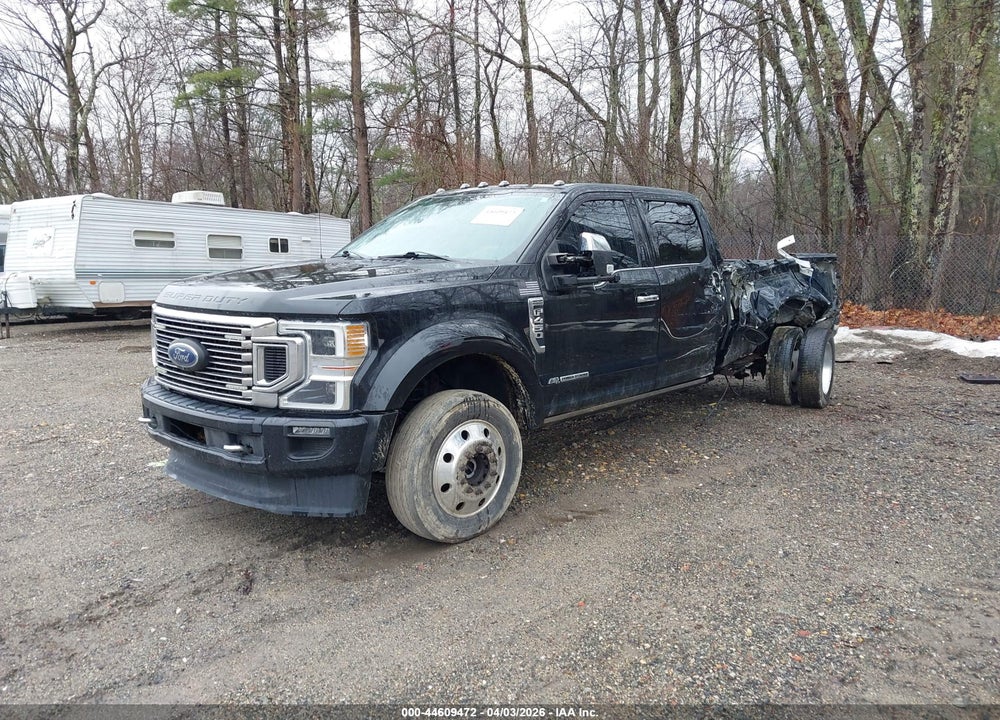 2021 FORD F-450 PLATINUM VIN: 1FT8W4DT3MEC51536