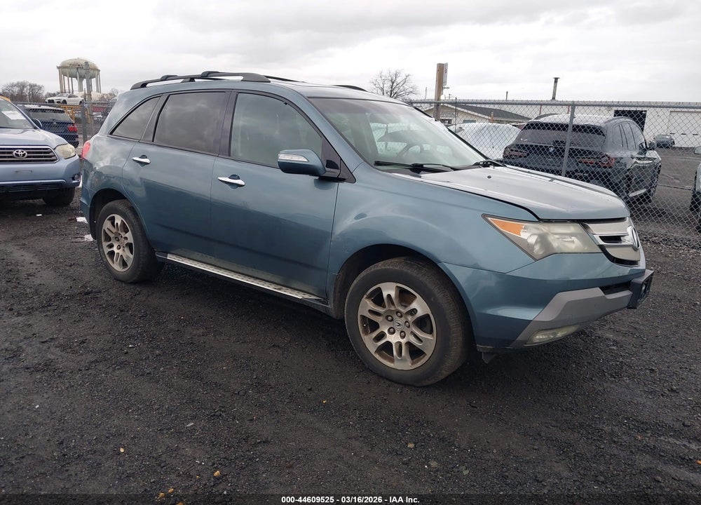 2008 ACURA MDX TECHNOLOGY PACKAGE VIN: 2HNYD28308H510402