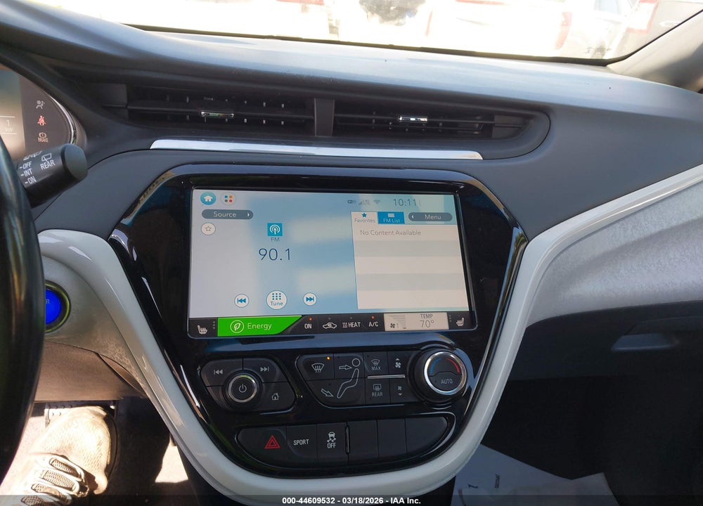 2019 CHEVROLET BOLT EV PREMIER VIN: 1G1FZ6S02K4102050