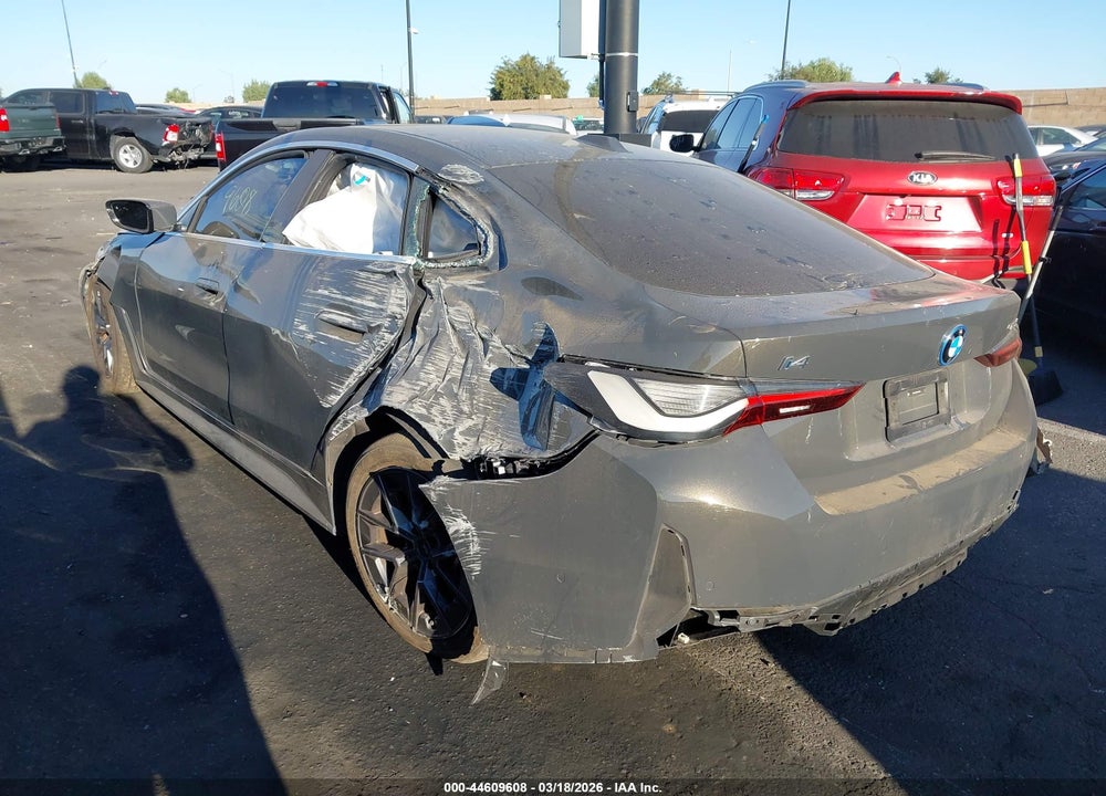 2023 BMW I4 EDRIVE35 VIN: WBY43AW01PFR33689