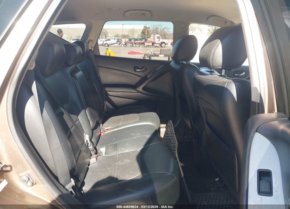 2009 NISSAN MURANO S VIN: JN8AZ18U99W019684