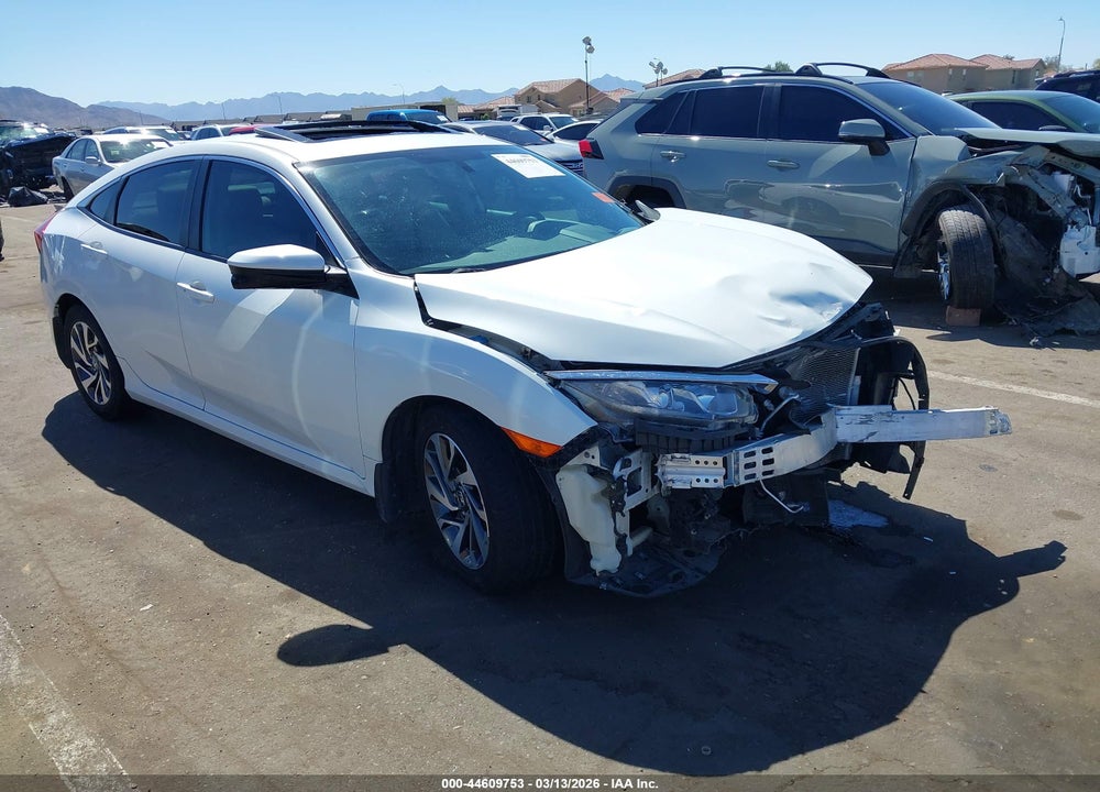 2018 HONDA CIVIC EX VIN: 19XFC2F76JE005651
