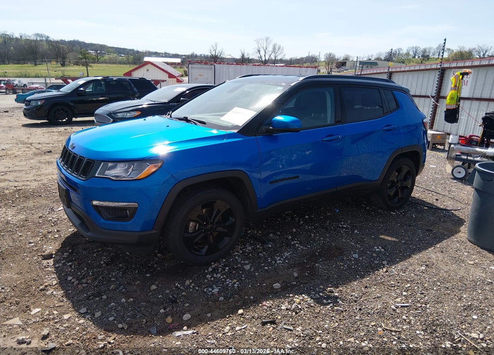 2020 JEEP COMPASS ALTITUDE FWD VIN: 3C4NJCBB5LT141172