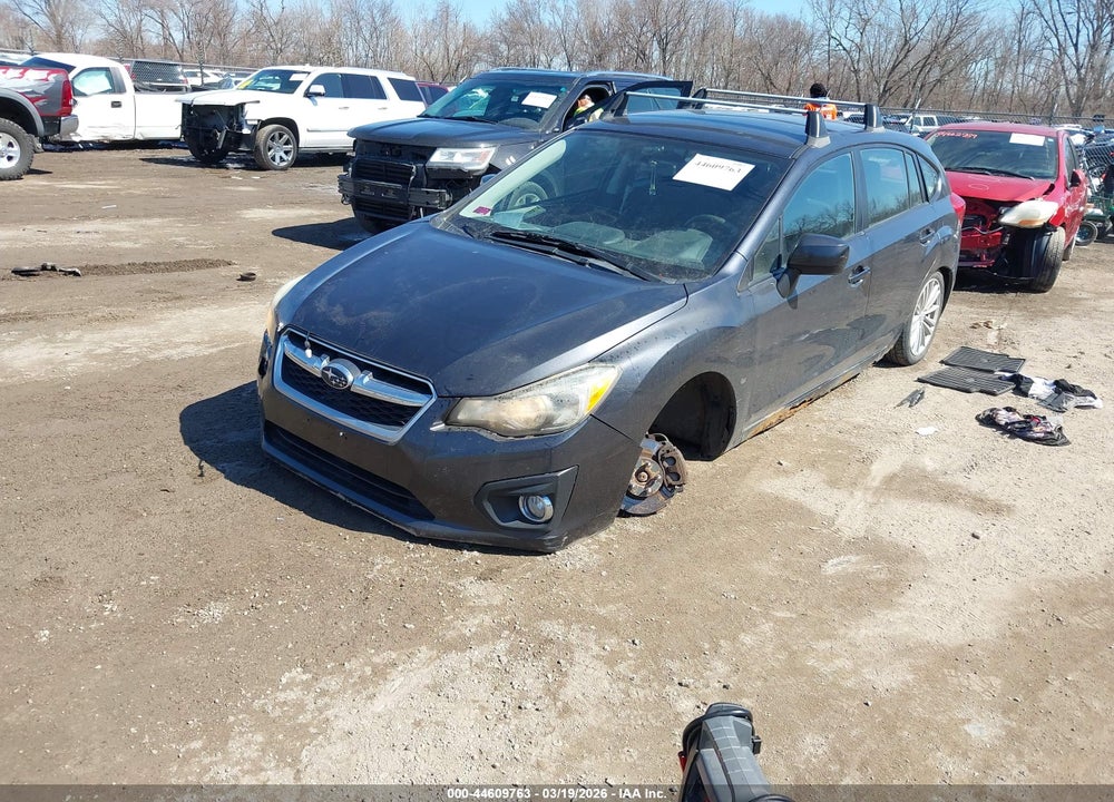 2012 SUBARU IMPREZA 2.0I PREMIUM VIN: JF1GPAE69CH216860