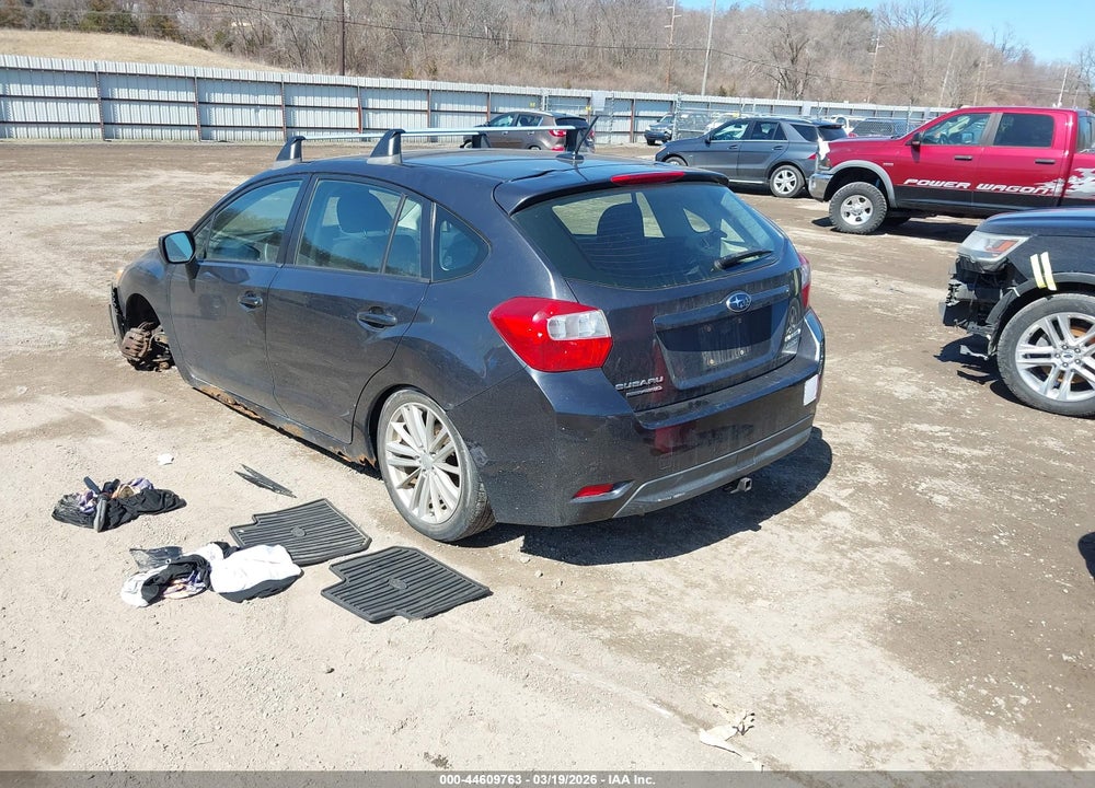 2012 SUBARU IMPREZA 2.0I PREMIUM VIN: JF1GPAE69CH216860