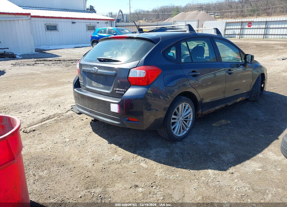 2012 SUBARU IMPREZA 2.0I PREMIUM VIN: JF1GPAE69CH216860