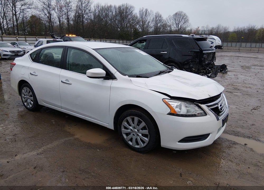 2014 NISSAN SENTRA SV VIN: 3N1AB7AP3EY329097