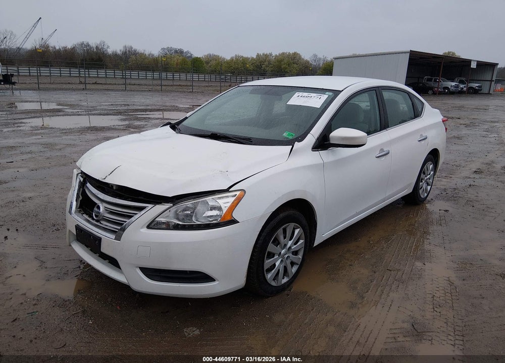 2014 NISSAN SENTRA SV VIN: 3N1AB7AP3EY329097