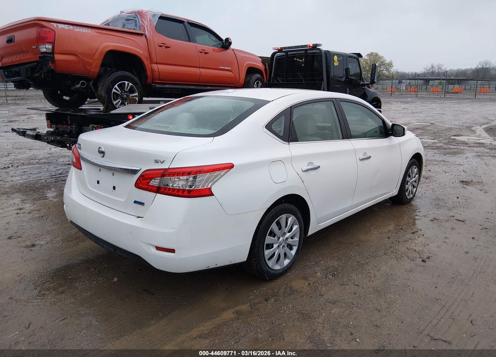 2014 NISSAN SENTRA SV VIN: 3N1AB7AP3EY329097