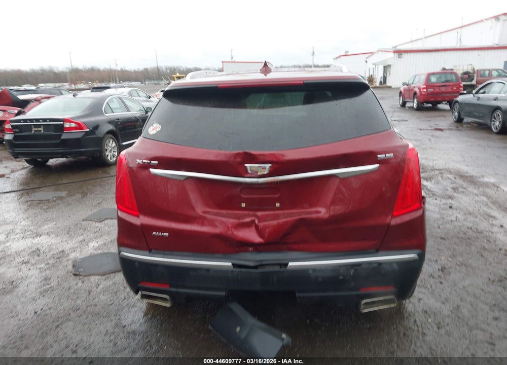2017 CADILLAC XT5 PREMIUM LUXURY VIN: 1GYKNERS5HZ116808