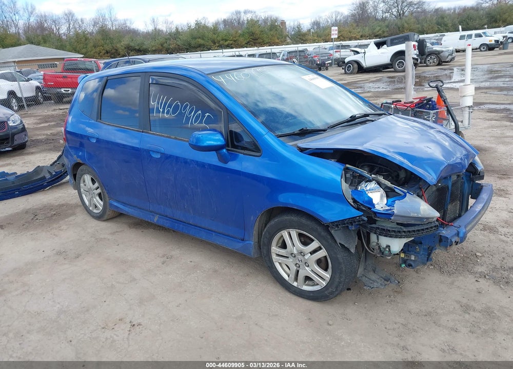 2008 HONDA FIT SPORT VIN: JHMGD38628S013439