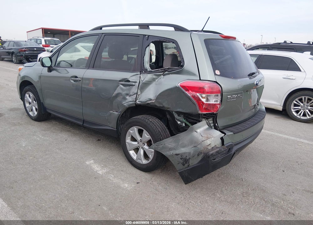 2015 SUBARU FORESTER 2.5I PREMIUM VIN: JF2SJAFC5FH525533