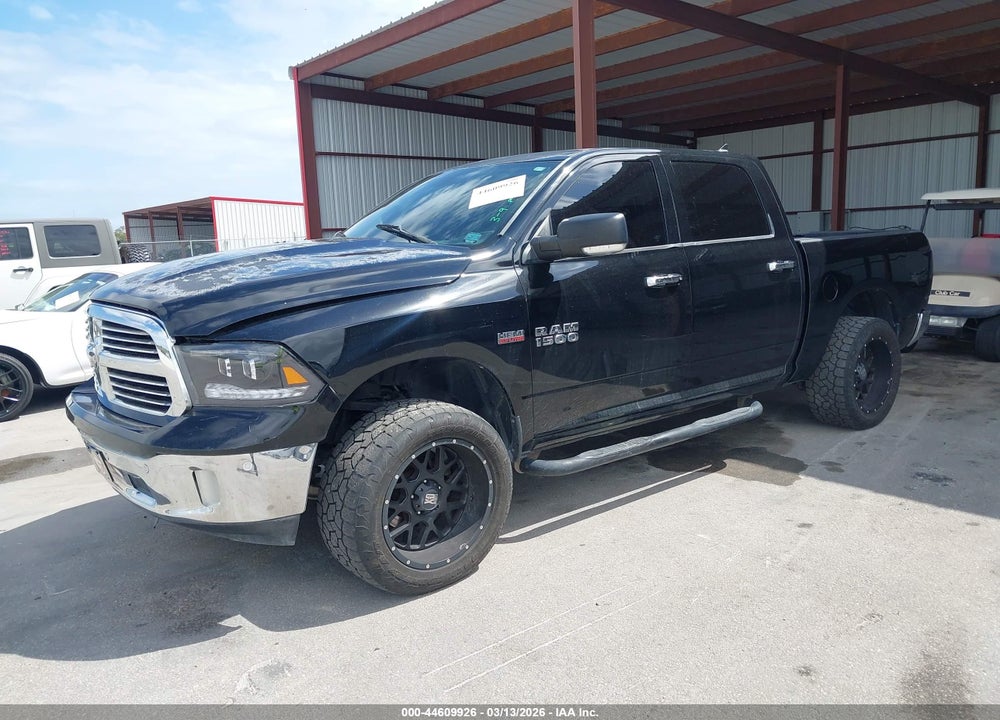 2014 RAM 1500 BIG HORN VIN: 1C6RR7LT0ES309756
