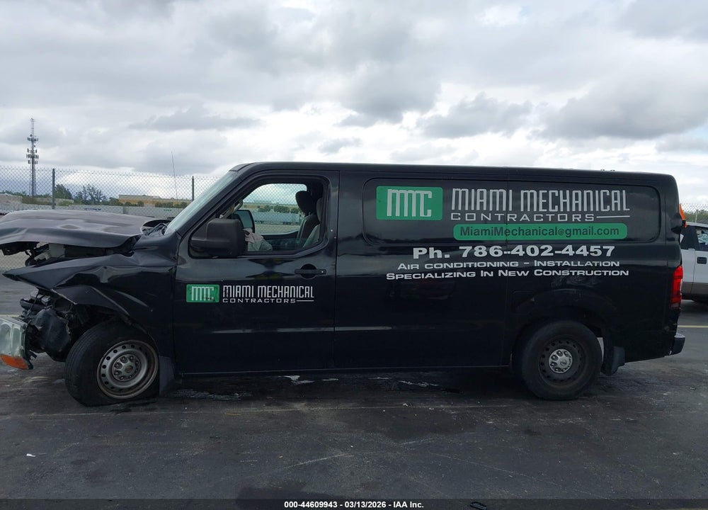 2015 NISSAN NV CARGO NV1500 S V6 VIN: 1N6BF0KL8FN804859