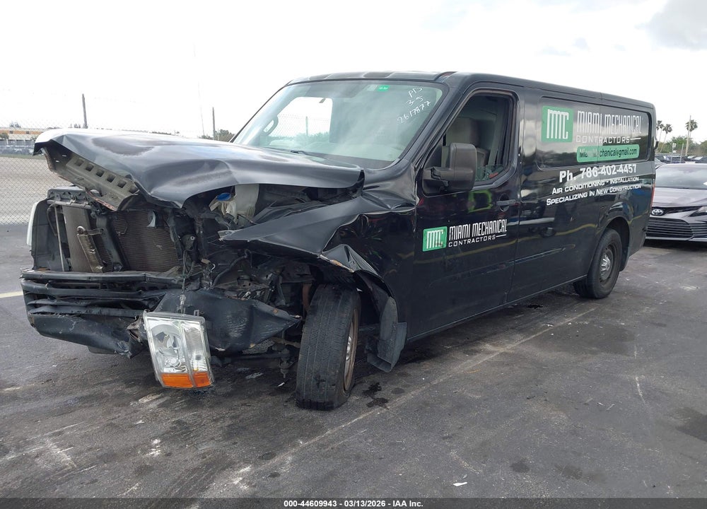 2015 NISSAN NV CARGO NV1500 S V6 VIN: 1N6BF0KL8FN804859