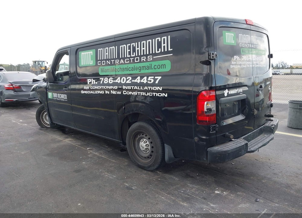 2015 NISSAN NV CARGO NV1500 S V6 VIN: 1N6BF0KL8FN804859