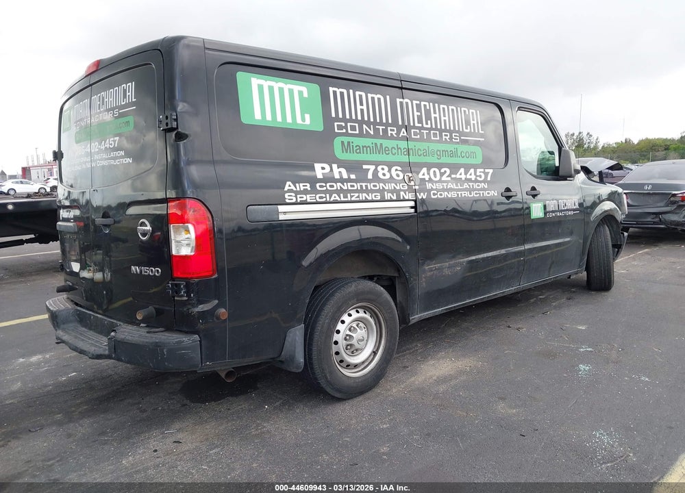 2015 NISSAN NV CARGO NV1500 S V6 VIN: 1N6BF0KL8FN804859