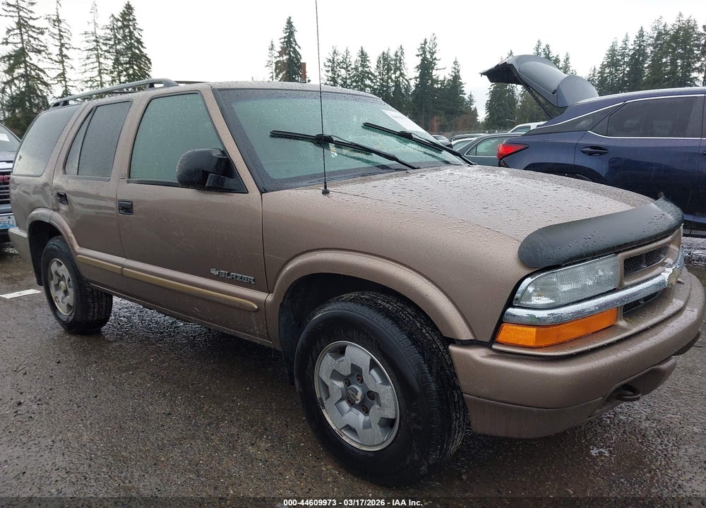 2002 CHEVROLET BLAZER LS VIN: 1GNDT13W72K203206