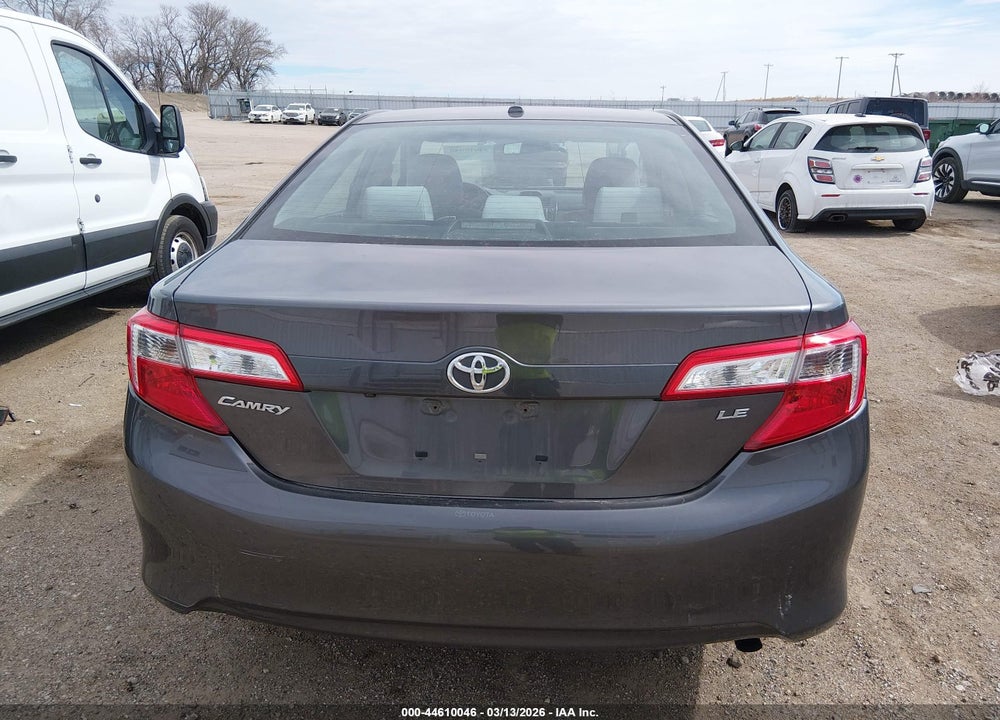 2014 TOYOTA CAMRY LE VIN: 4T4BF1FK6ER386737