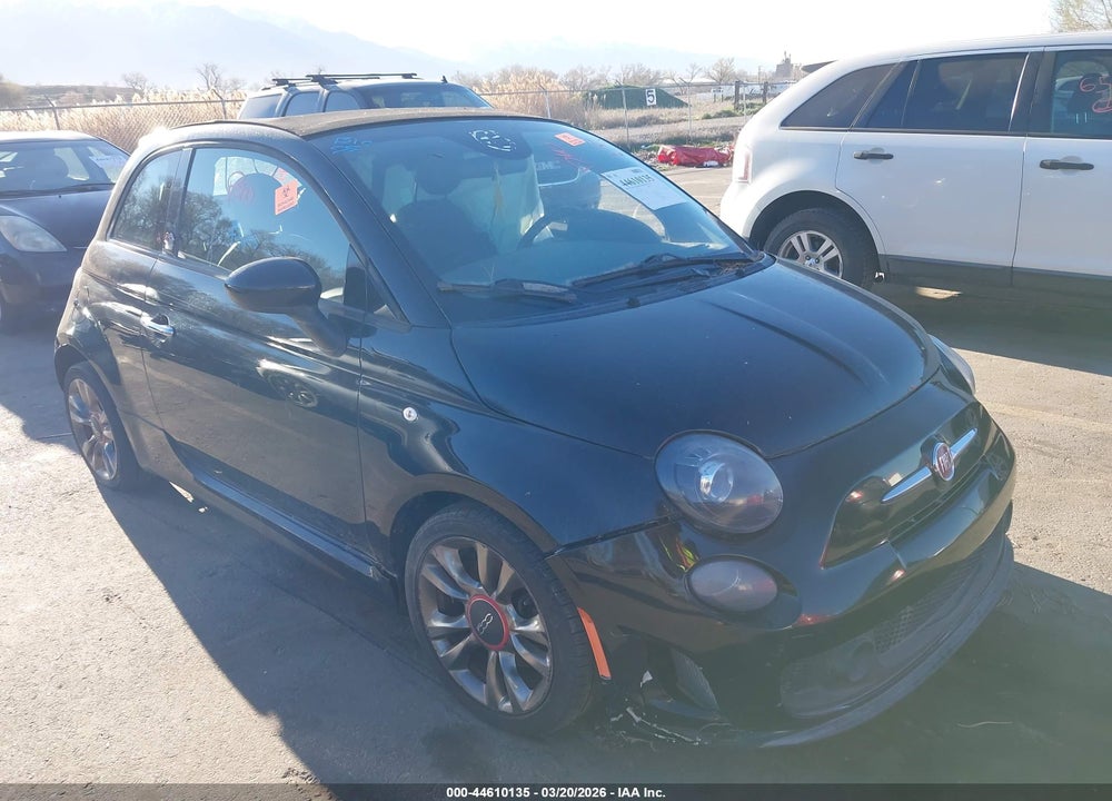 2014 FIAT 500C GQ EDITION VIN: 3C3CFFJH4ET190094