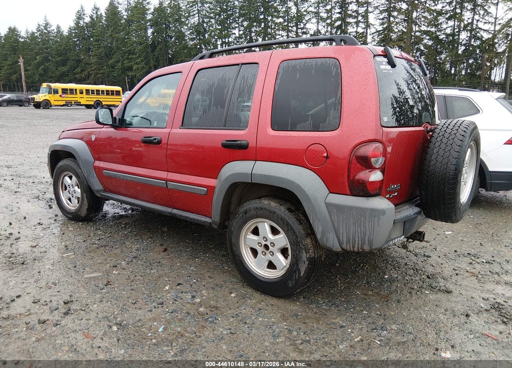 2005 JEEP LIBERTY SPORT VIN: 1J4GL48K45W666277