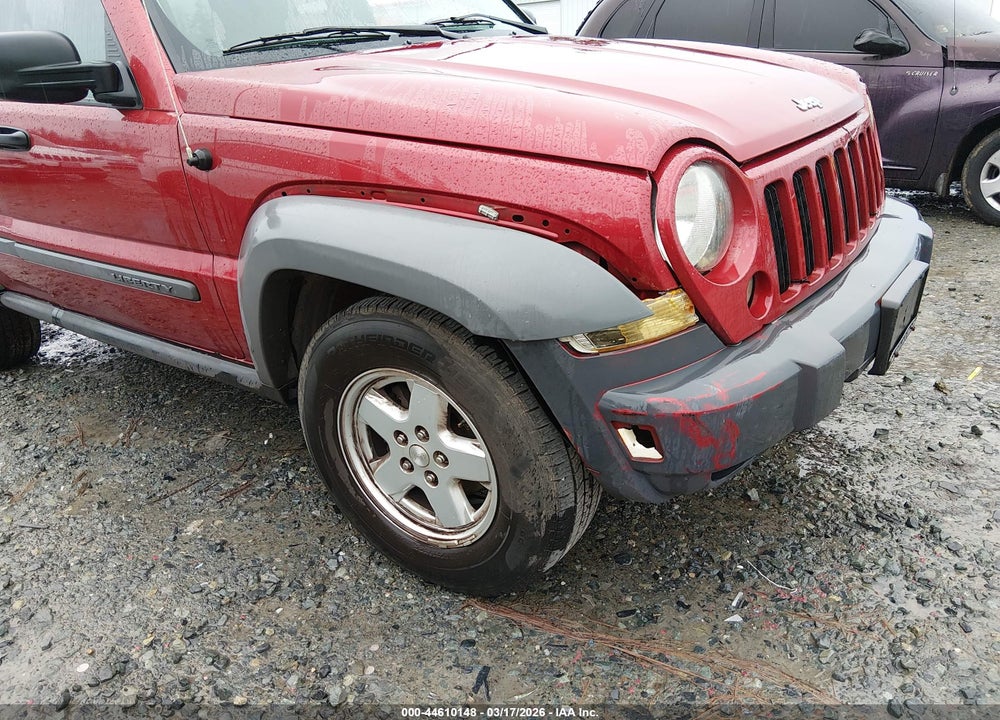 2005 JEEP LIBERTY SPORT VIN: 1J4GL48K45W666277