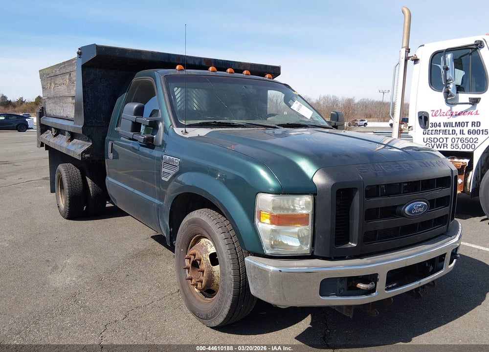 2008 FORD F-350 CHASSIS XL/XLT VIN: 1FDWF36578EA09348